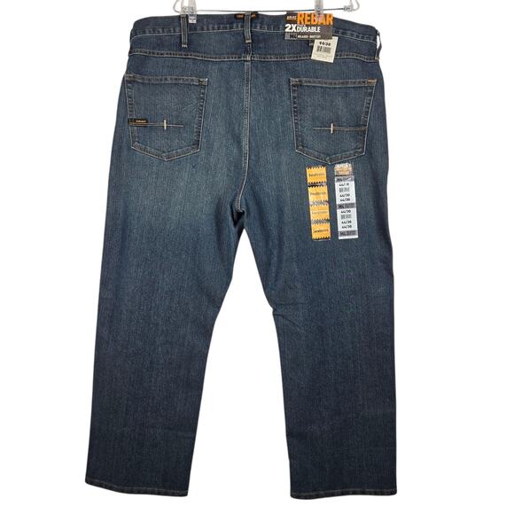 Ariat Rebar M4 Jeans Men 44x30 NEW Relaxed DuraStretch Boot Cut Carbine Workwear - Picture 9 of 13